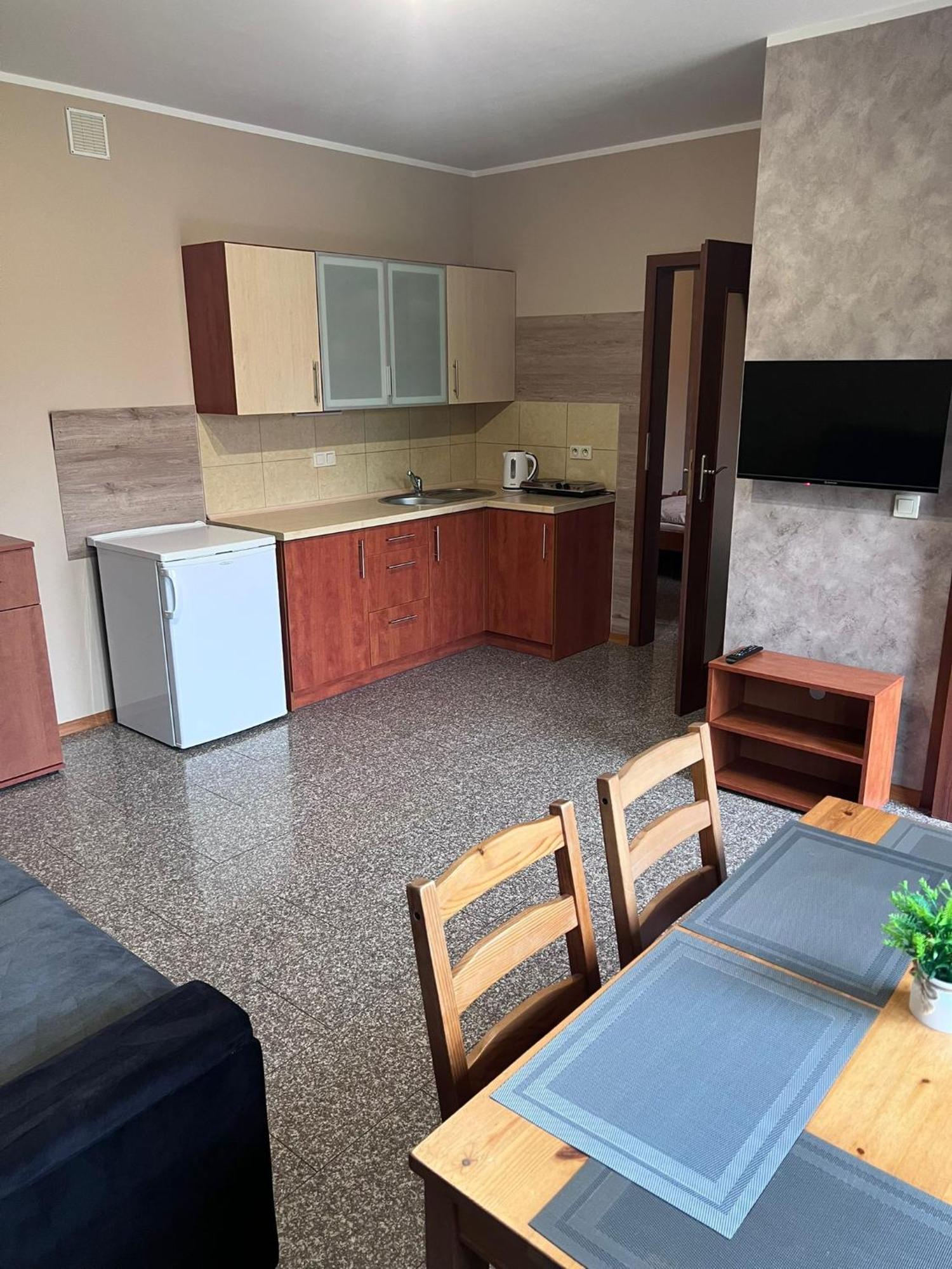 Apartamenty Amber Wyspa กดัญสก์ ภายนอก รูปภาพ